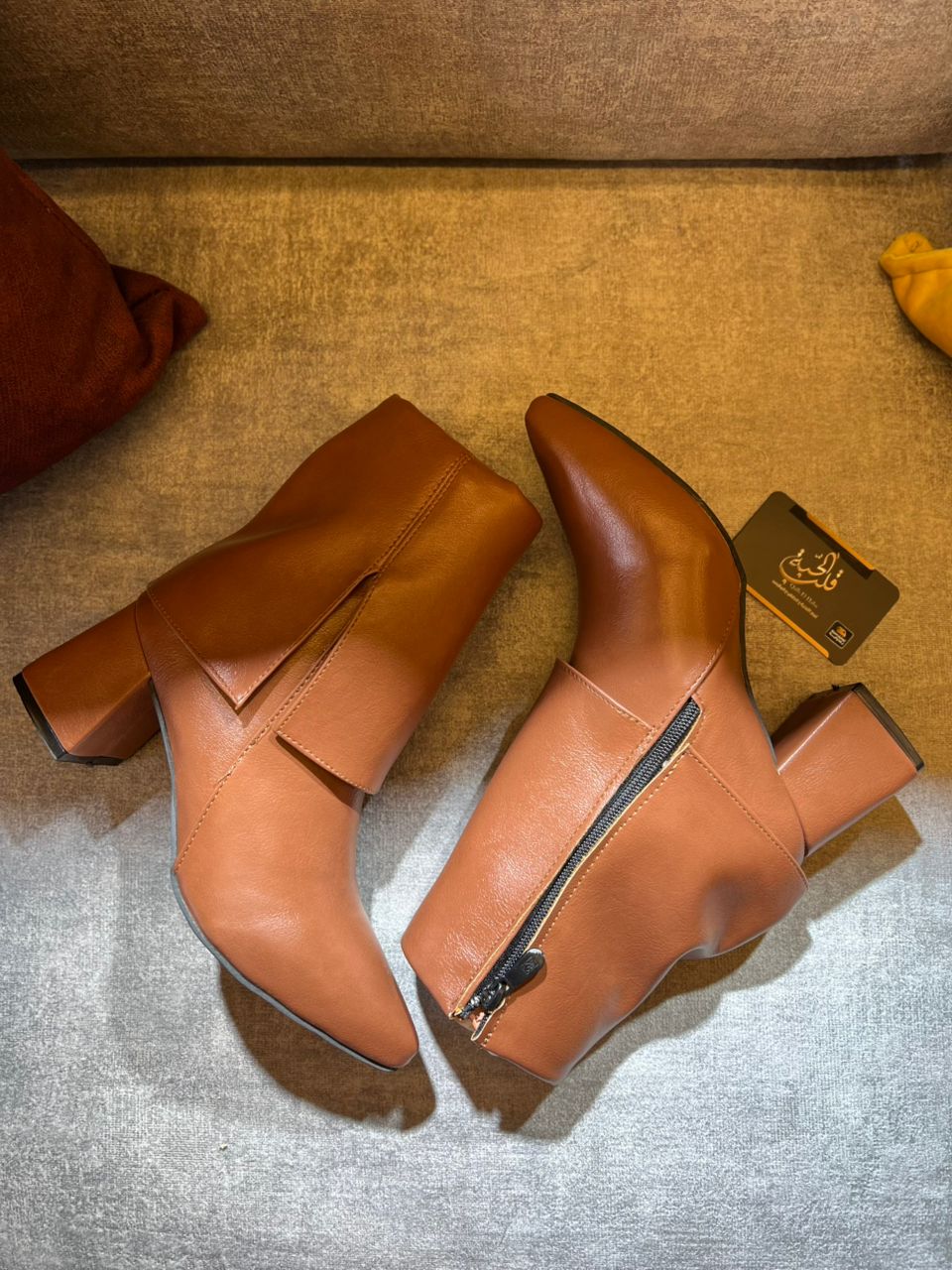 Bottes femme-talon carré2026