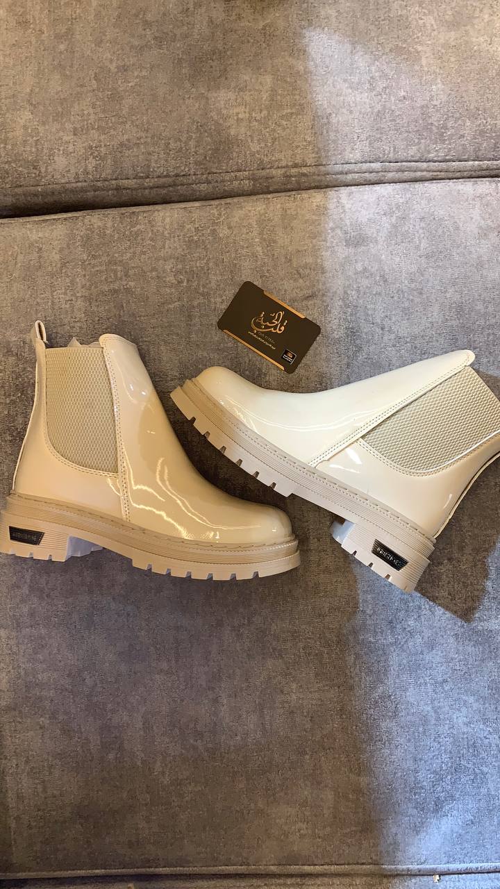 Bottes hiver effet verni-Style premium