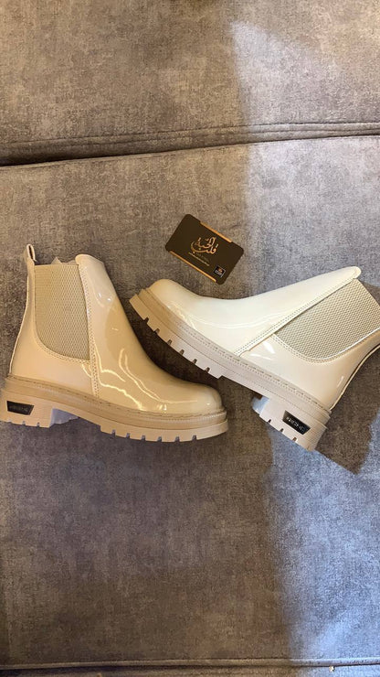 Bottes hiver effet verni-Style premium