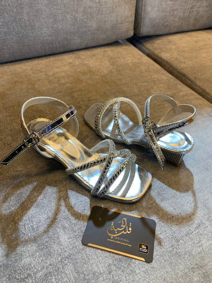 sandales de soirée fille-élégantes