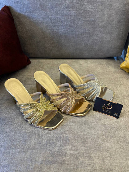 Sabot Soirée femme demi talon