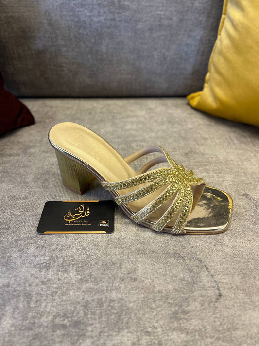 Sabot Soirée femme demi talon