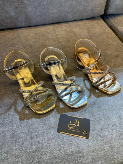 sandales de soirée fille-élégantes