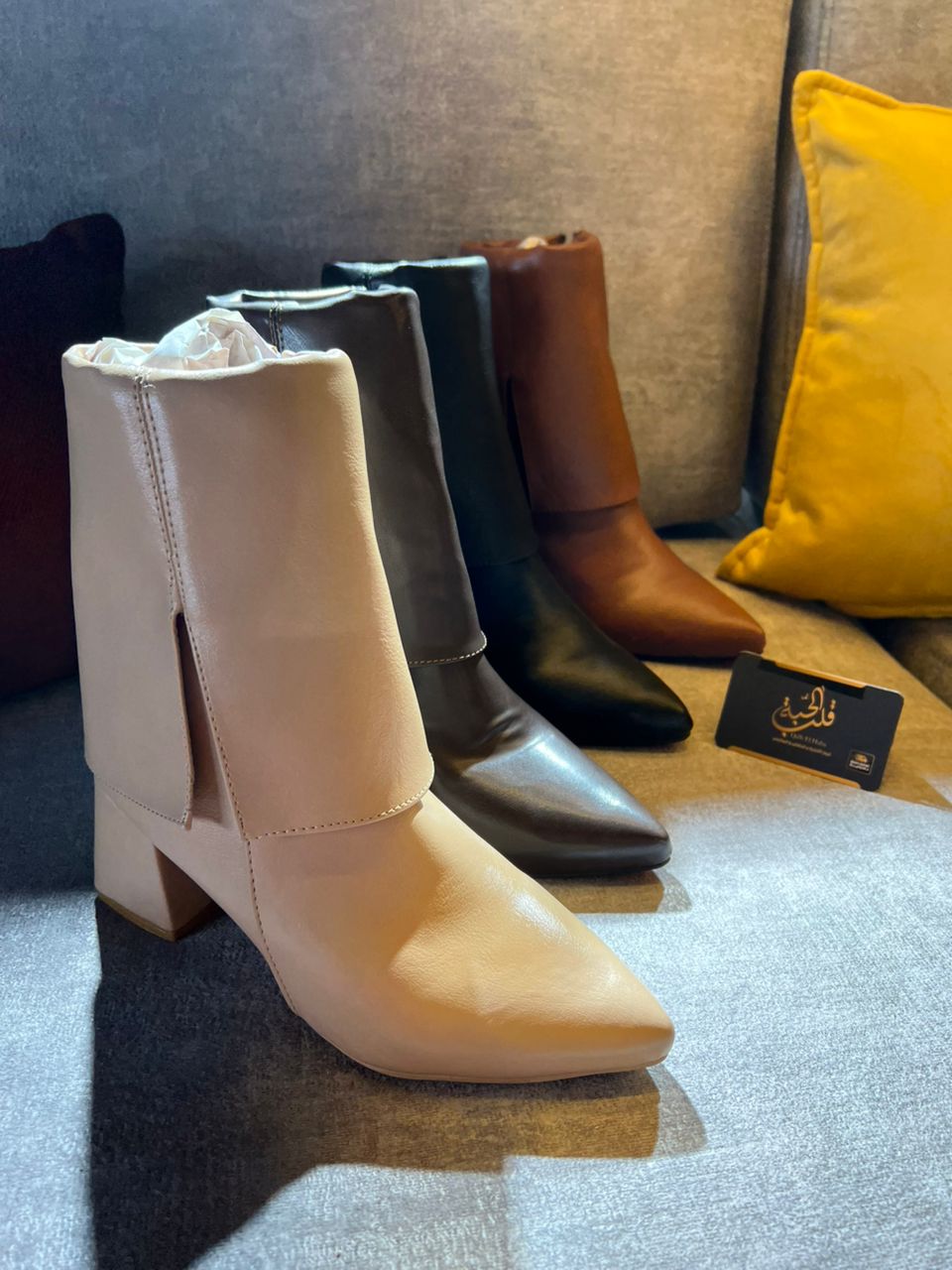 Bottes femme-talon carré2026