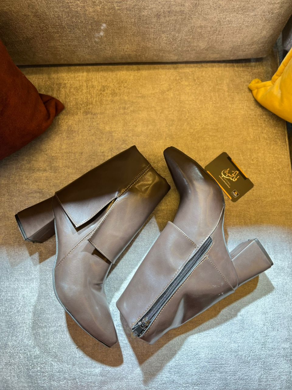 Bottes femme-talon carré2026