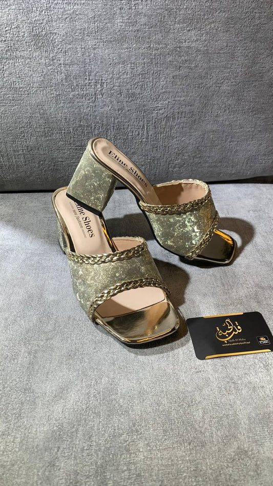 Sabot femme chic à talon moyen